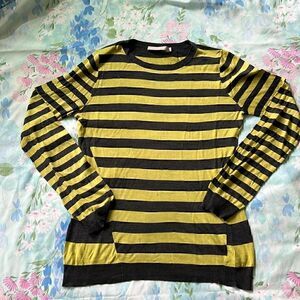 Jason Wu Striped Silk Top - L